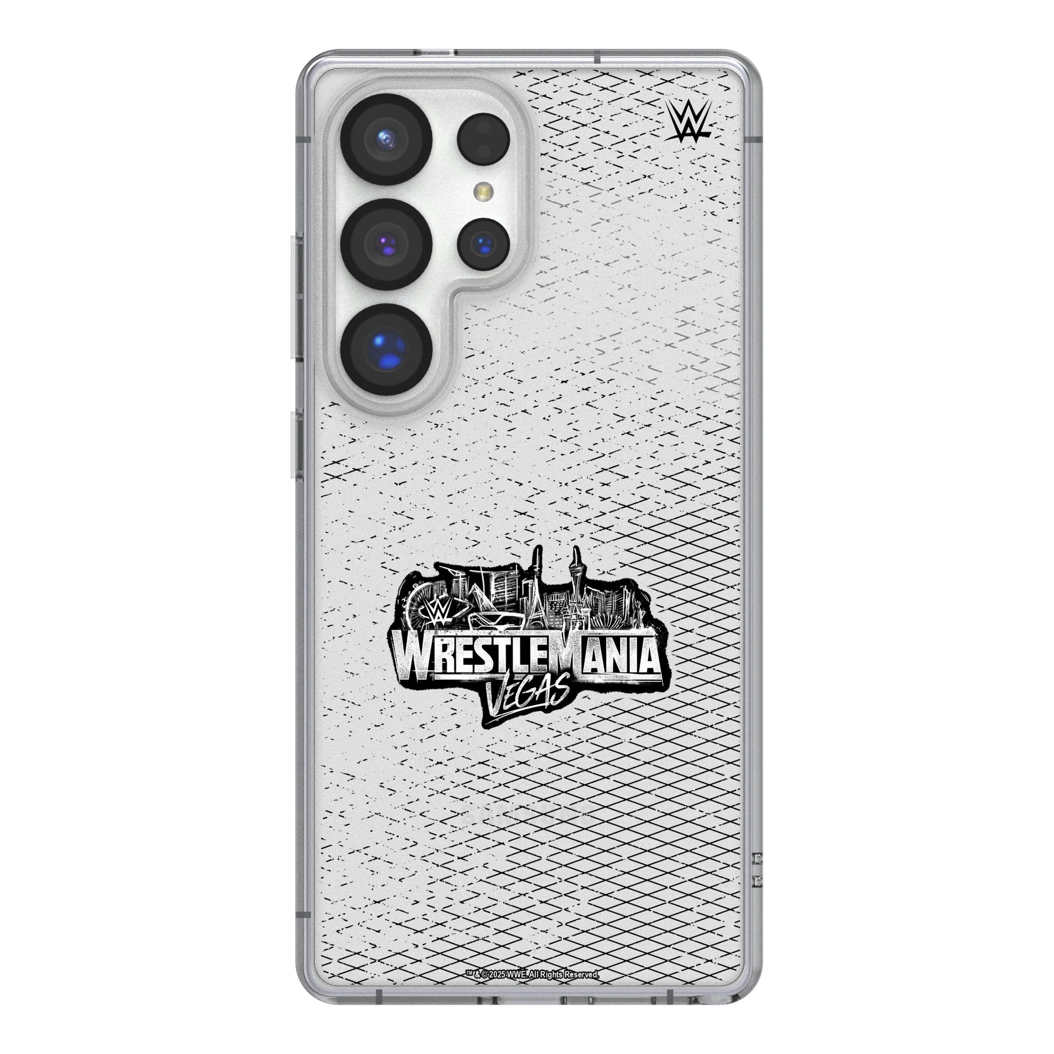 WrestleMania 42 Steel Galaxy Clear Phone Case for Samsung Galaxy