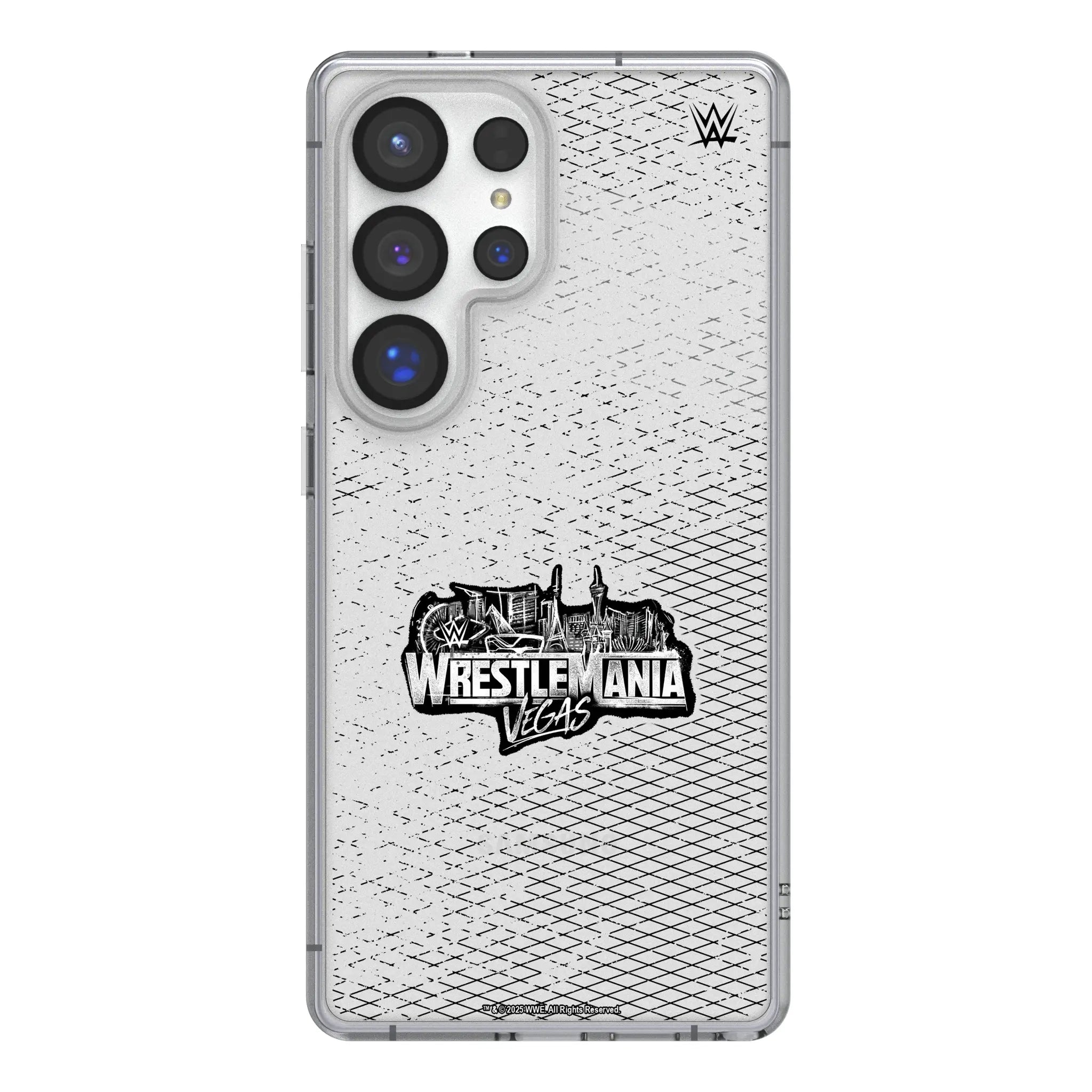 WrestleMania 42 Steel Galaxy Clear Phone Case for Samsung Galaxy#Device_Galaxy S25 Ultra
