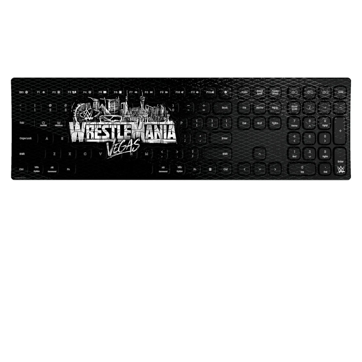 WrestleMania 42 Steel KKB605 Curved Wireless Keyboard