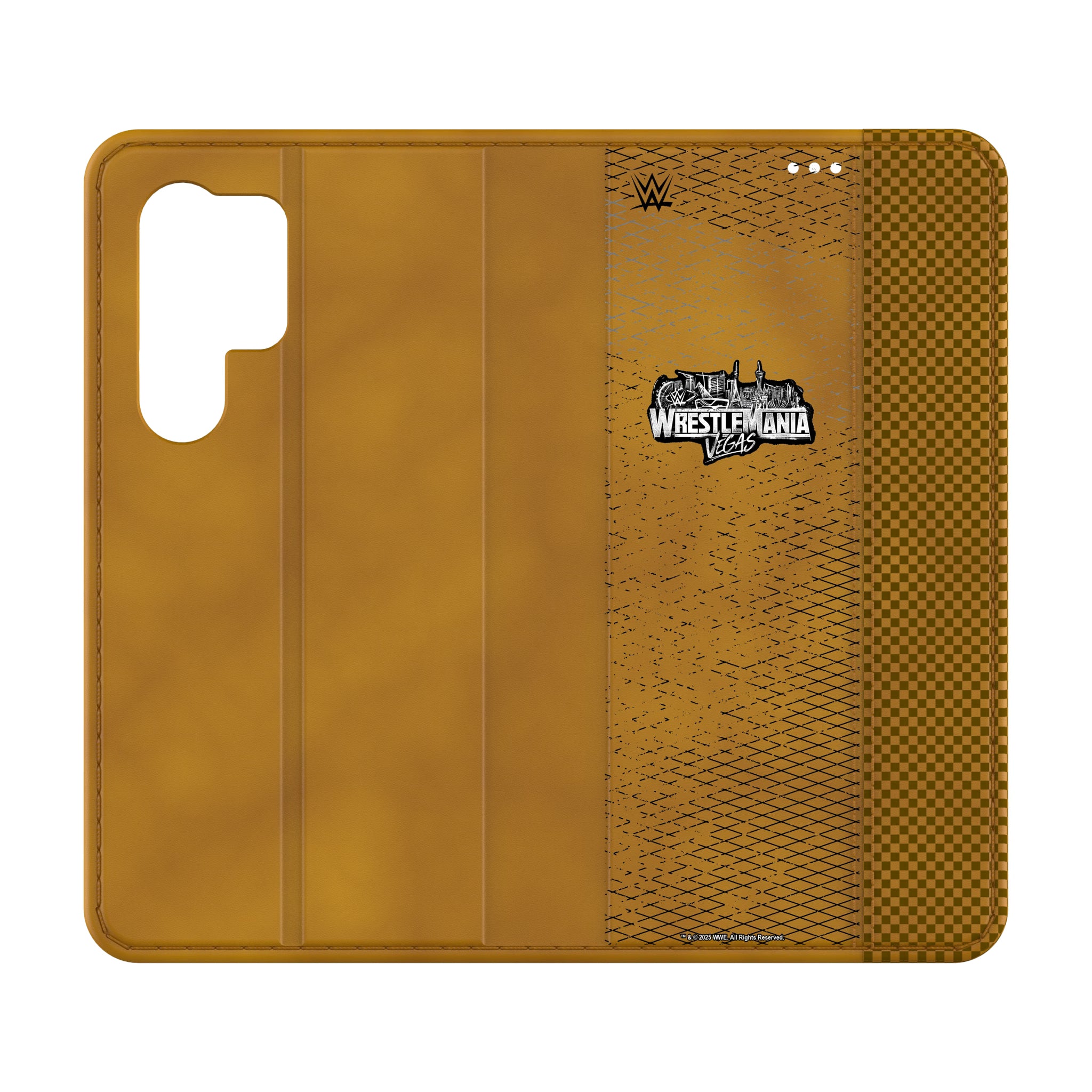 WrestleMania 42 Steel Galaxy Folio Phone Case for Samsung Galaxy