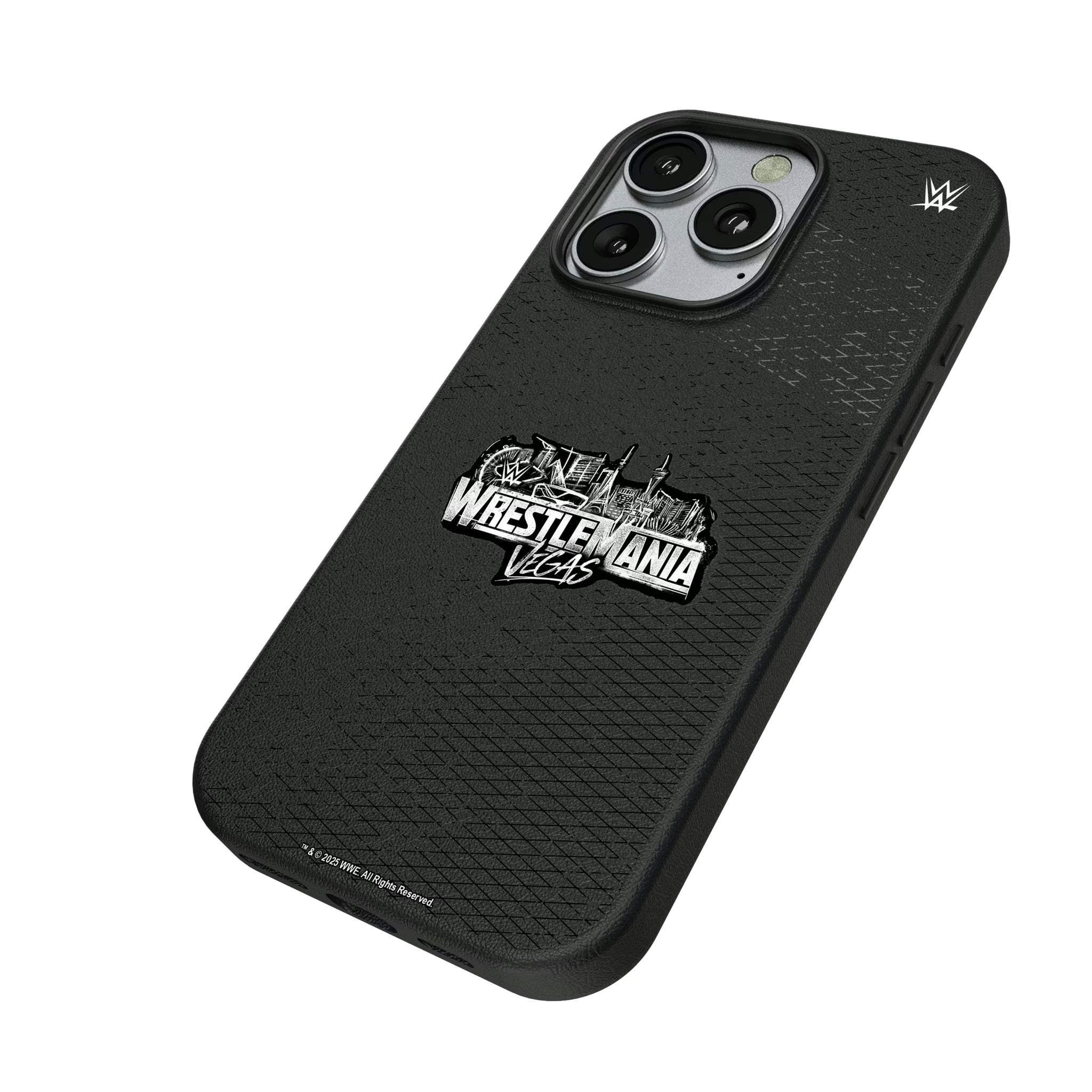 WrestleMania 42 Steel iPhone MagSafe Compatible Phone Case for Apple iPhone - Isometric View