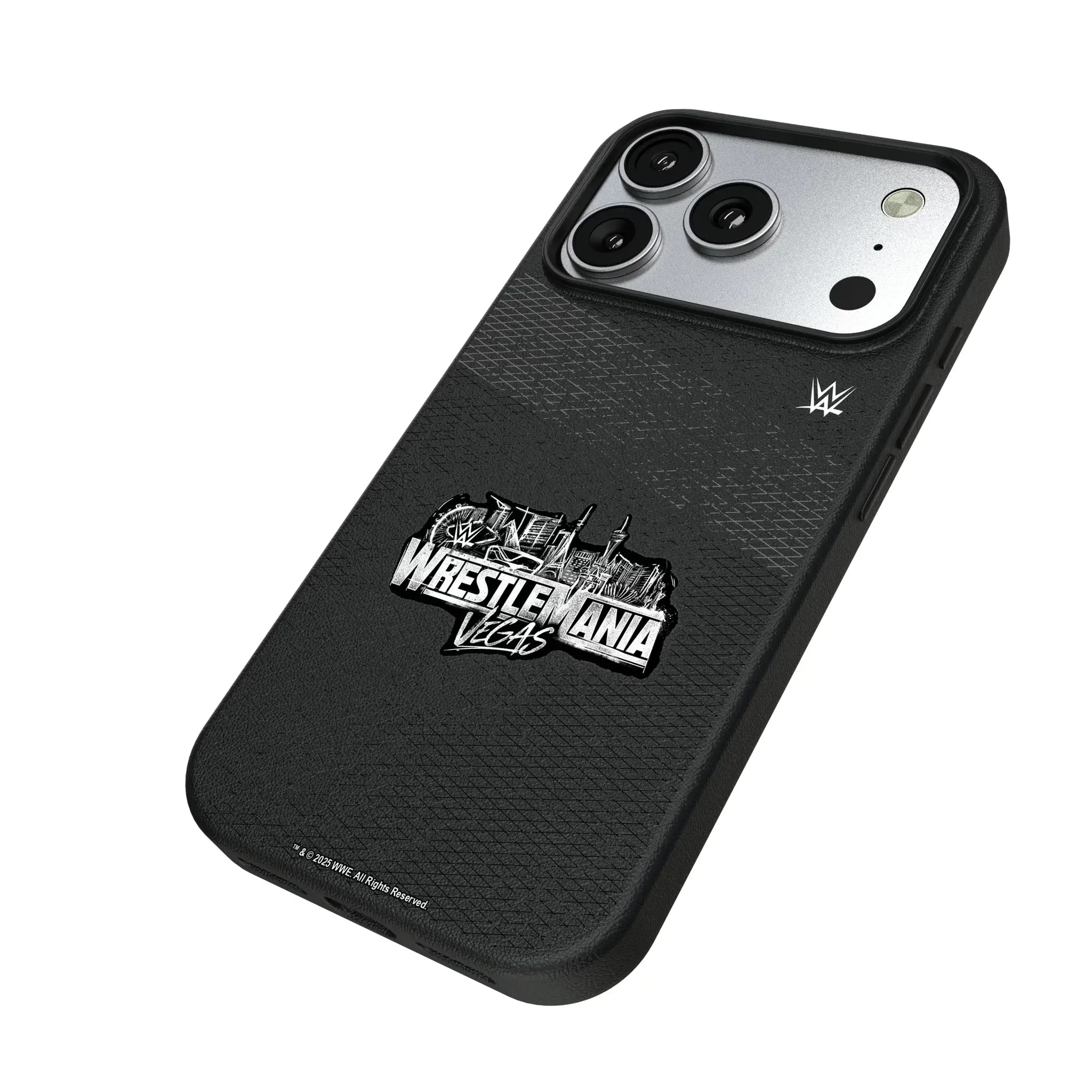 WrestleMania 42 Steel iPhone MagSafe Compatible Phone Case for Apple iPhone - Isometric View#Device_iPhone 17 Pro