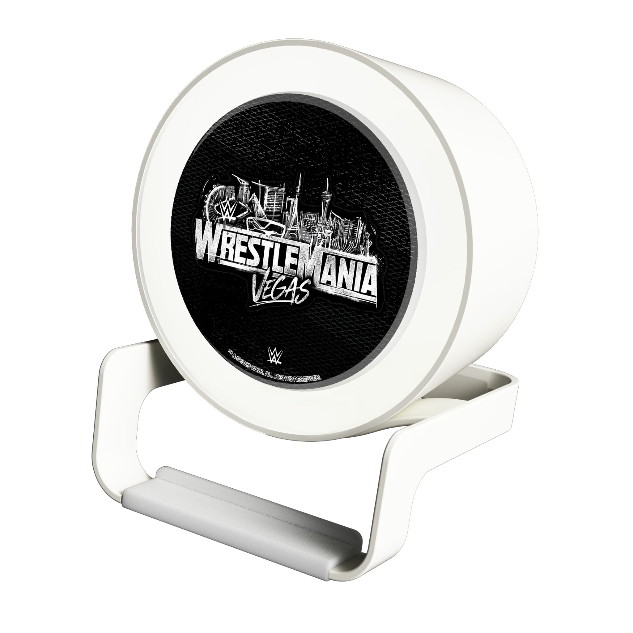 WrestleMania 42 Steel Night Light Charger and Bluetooth Speaker