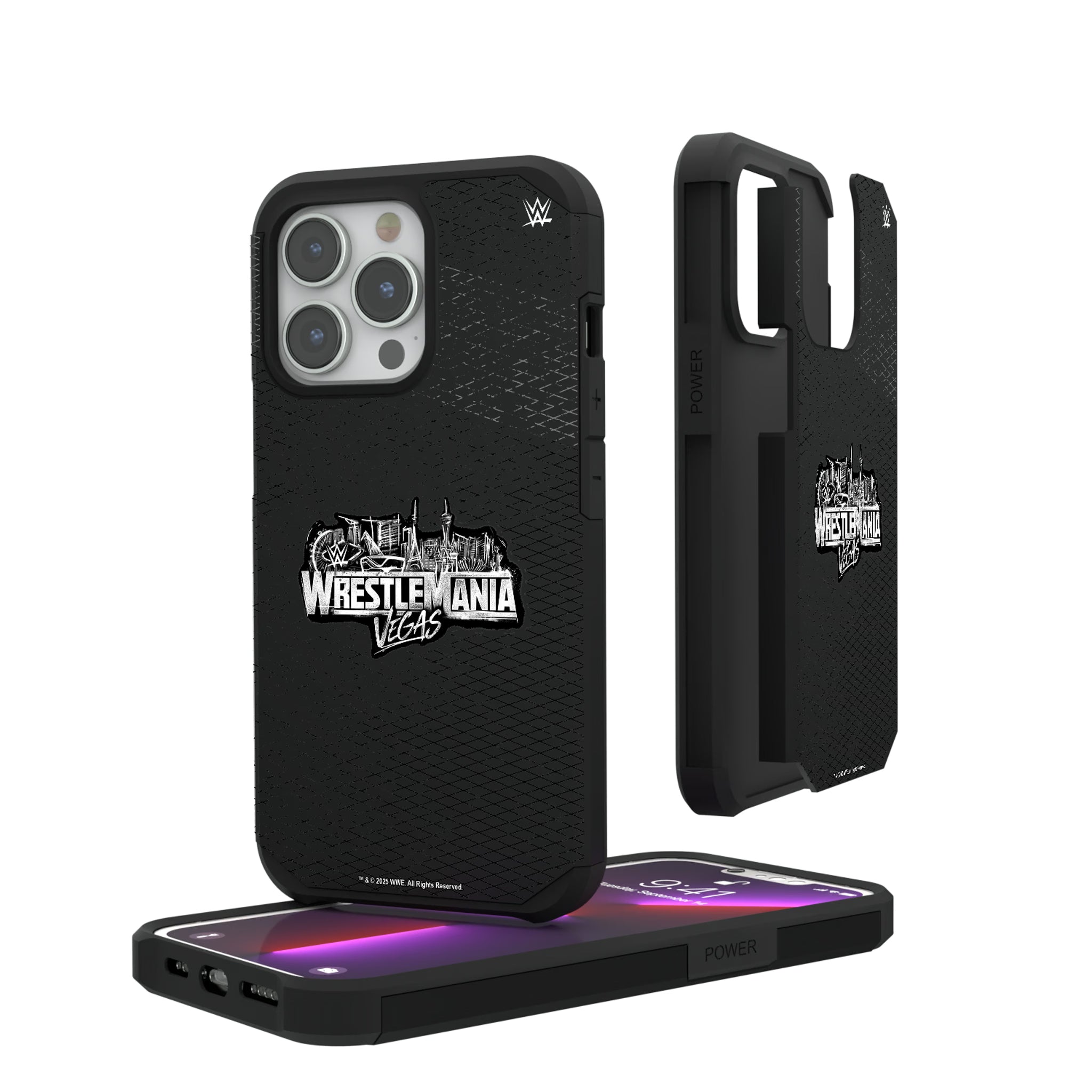 WrestleMania 42 Steel iPhone Rugged Phone Case for Apple iPhone#Device_iPhone 13 Pro