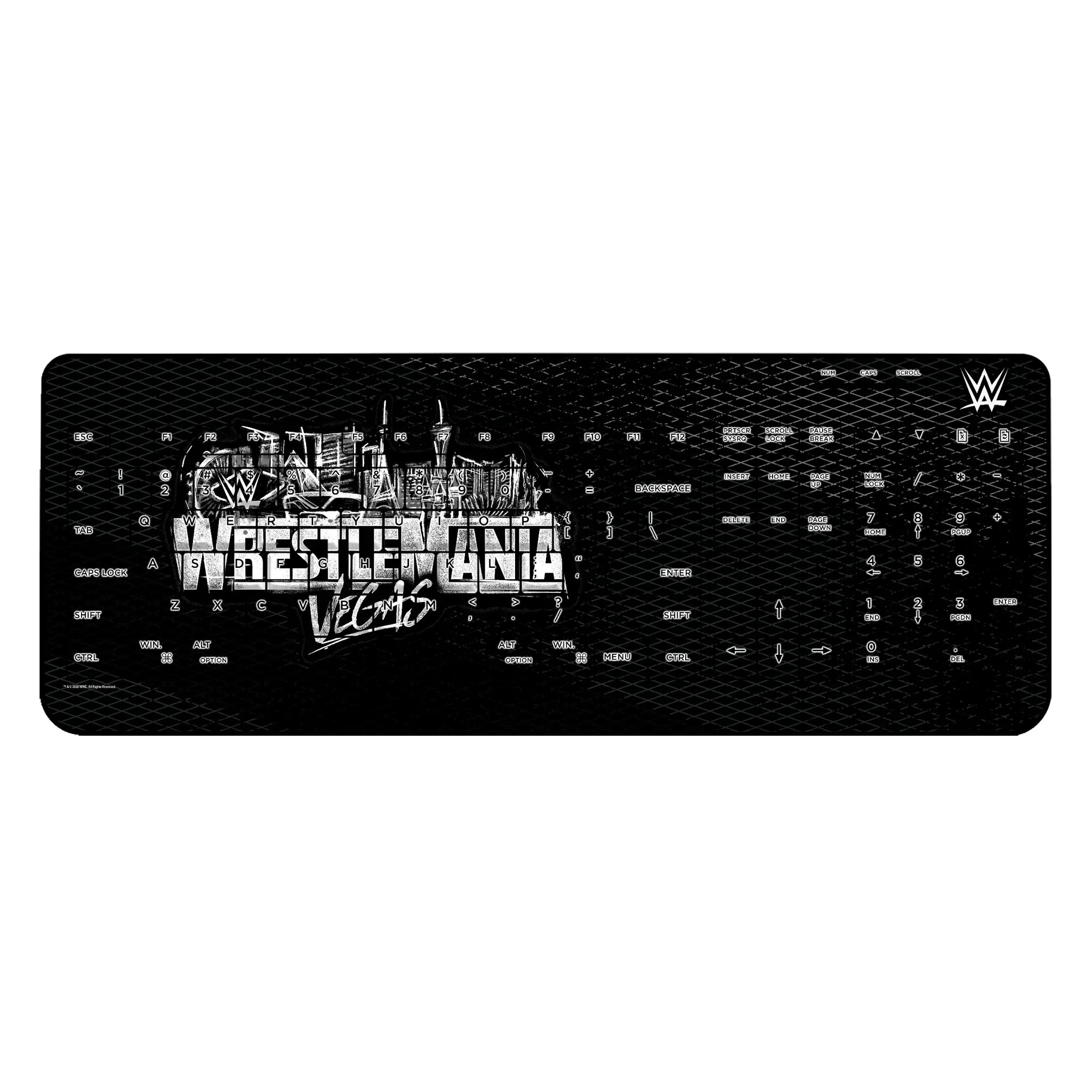 WrestleMania 42 Steel Wireless USB Keyboard
