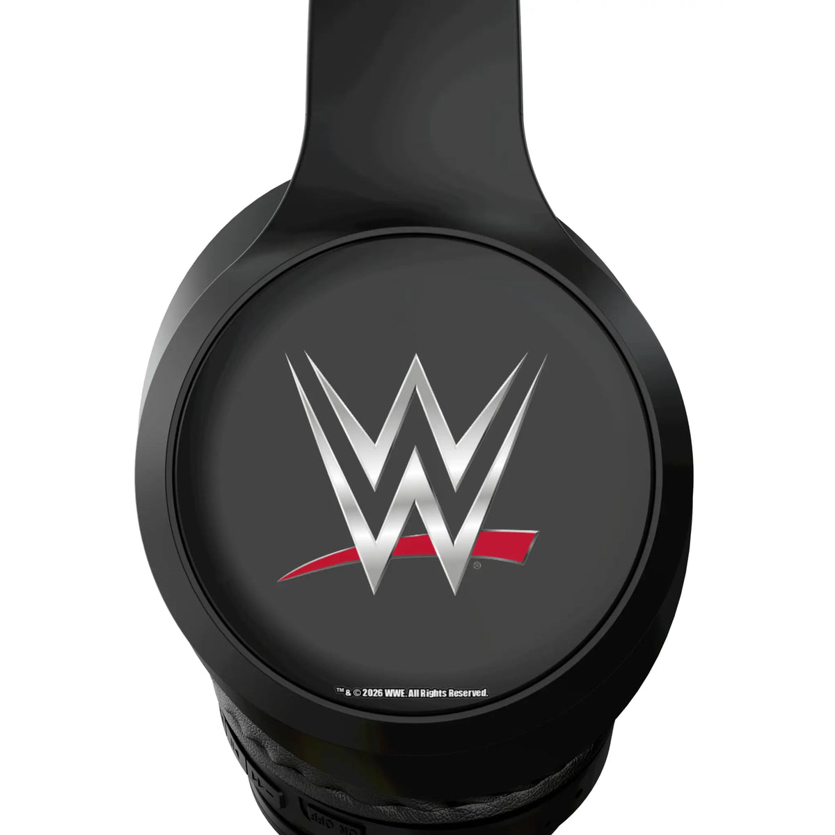 WWE Clean Wireless Over-Ear Headphones With Case - Detail