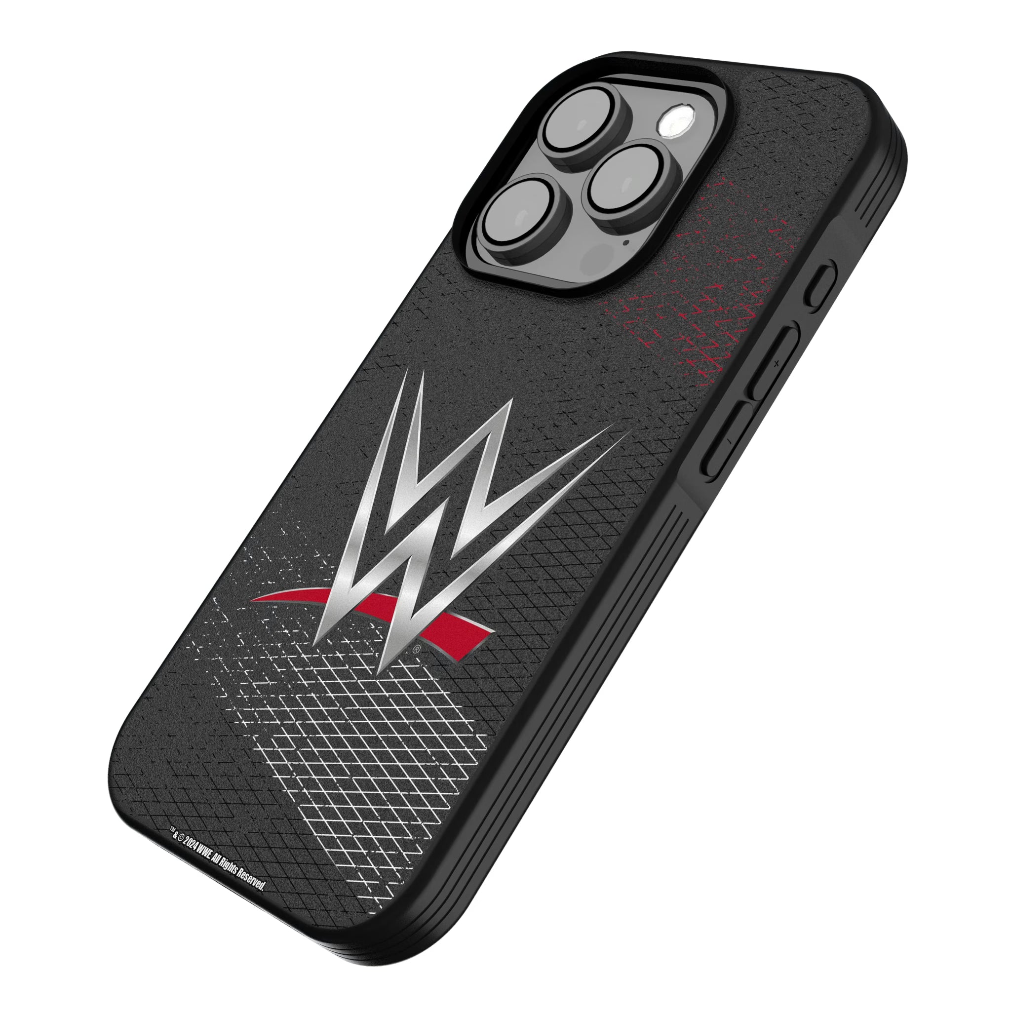 WWE Steel iPhone Bump Phone Case for Apple iPhone - Isometric View