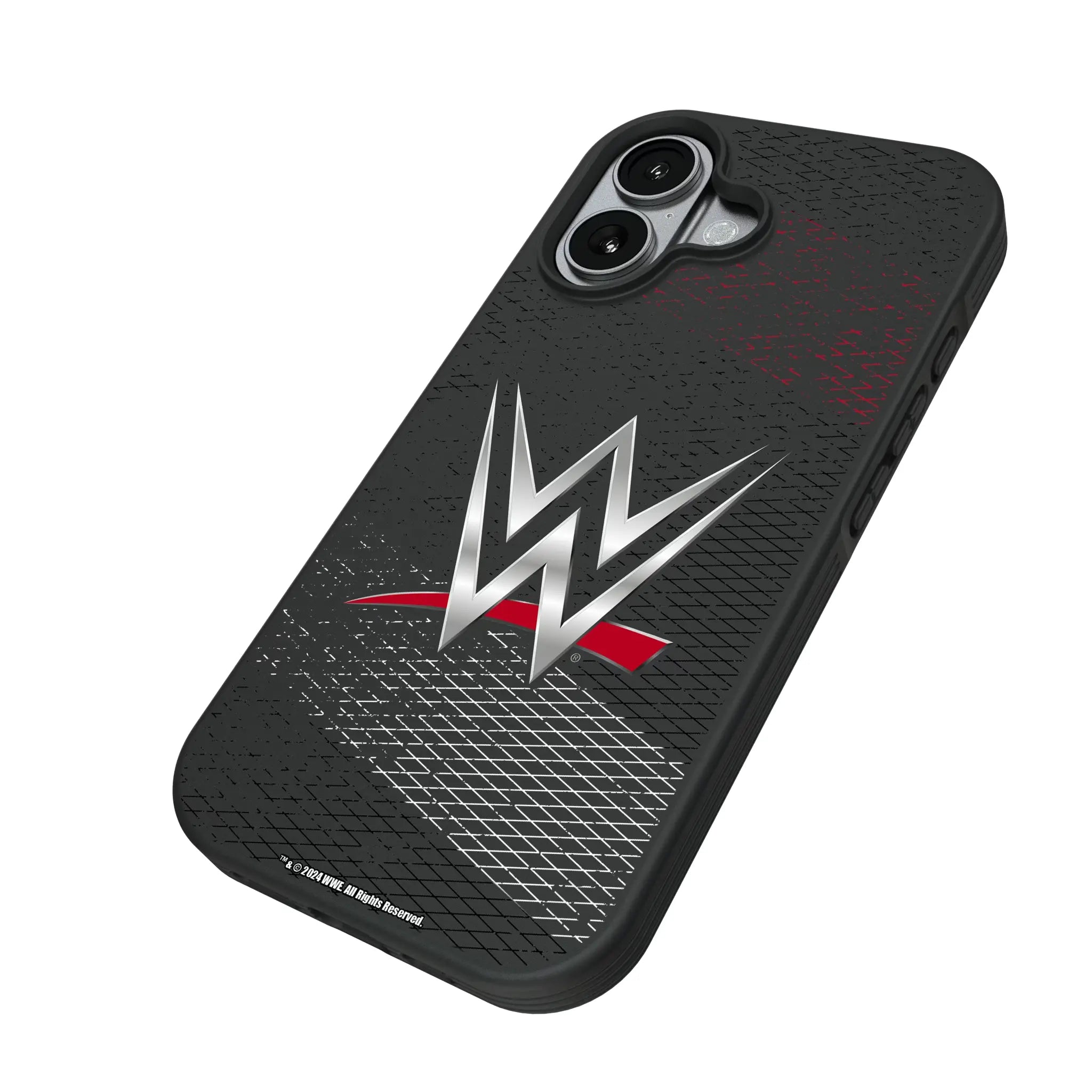 WWE Steel iPhone Bump Phone Case for Apple iPhone - Isometric View#Device_iPhone 17