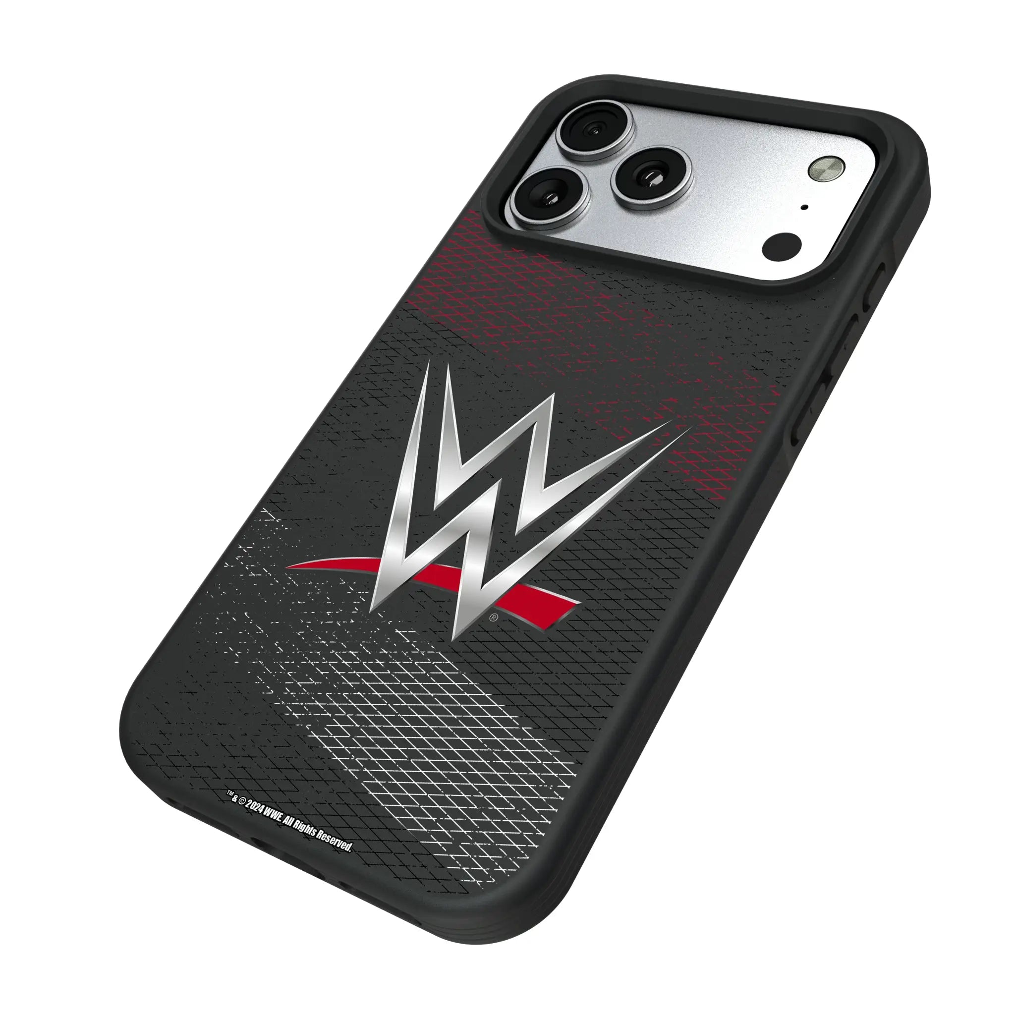WWE Steel iPhone Bump Phone Case for Apple iPhone - Isometric View#Device_iPhone 17 Pro Max