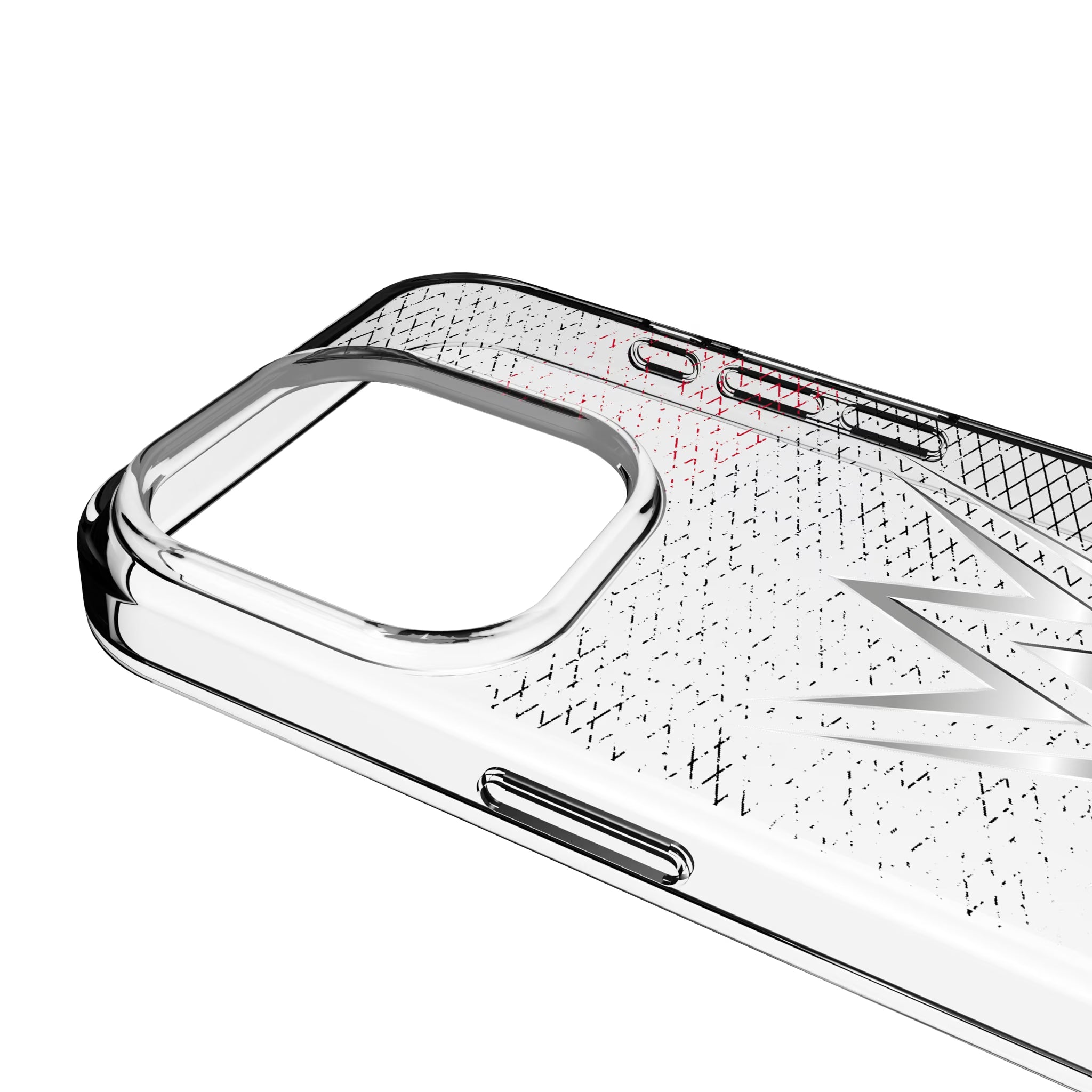 WWE Steel iPhone Clear Phone Case for Apple iPhone - Detail