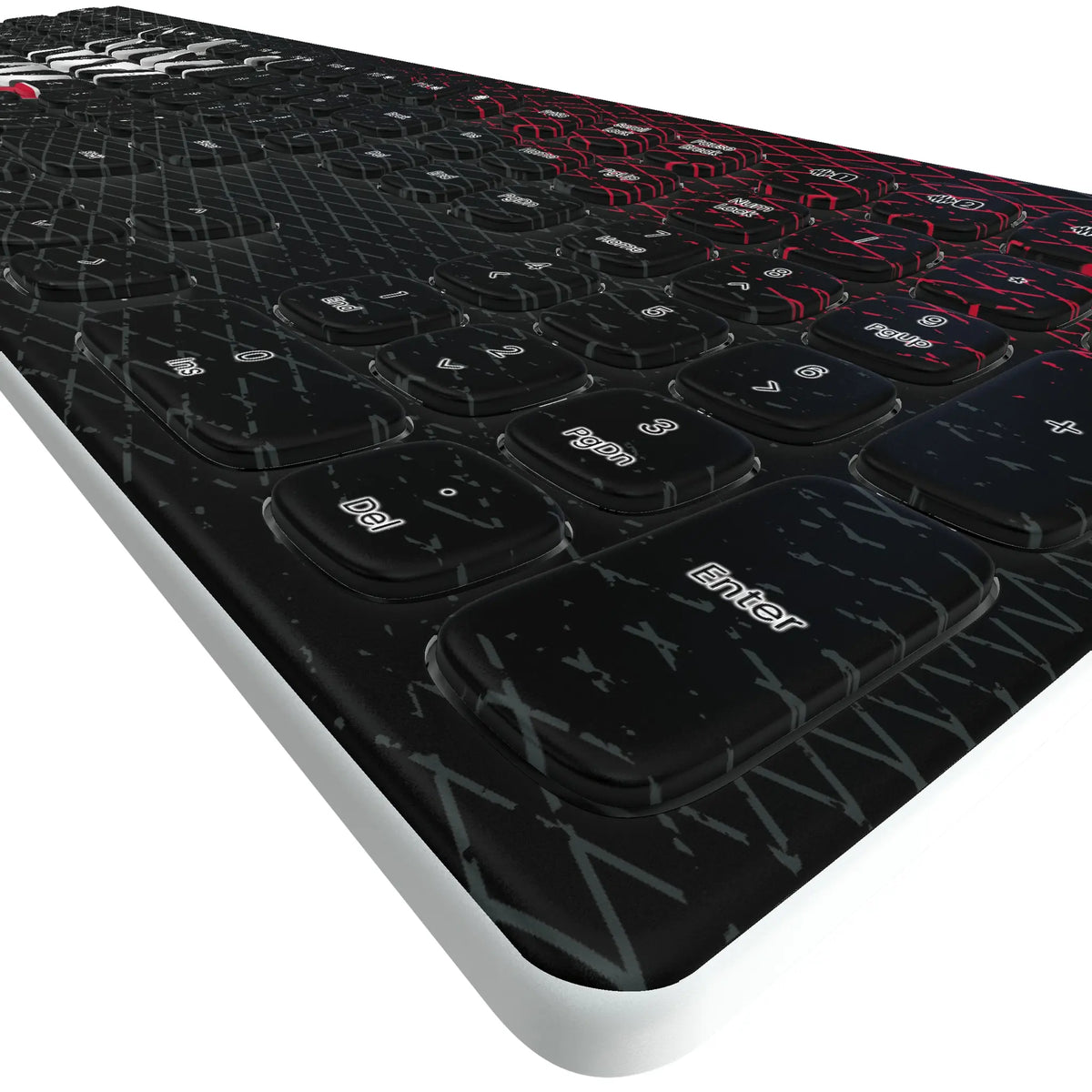 WWE Steel KKB605 Curved Wireless Keyboard - Detail