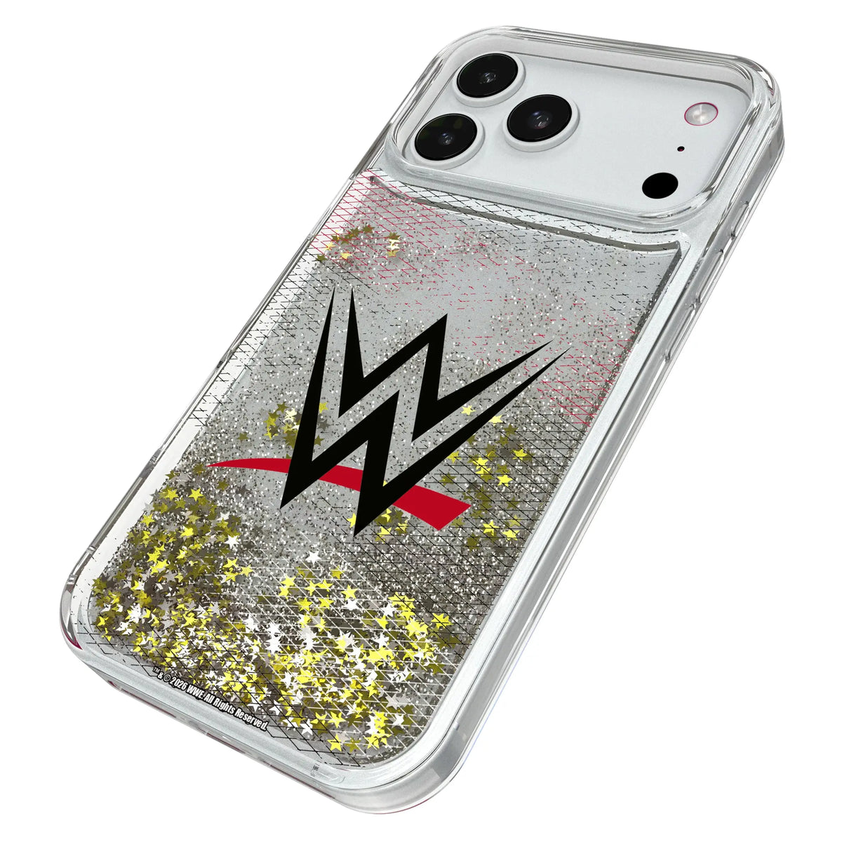 WWE Steel iPhone Glitter Phone Case for Apple iPhone - Isometric View#Device_iPhone 18 Pro Max