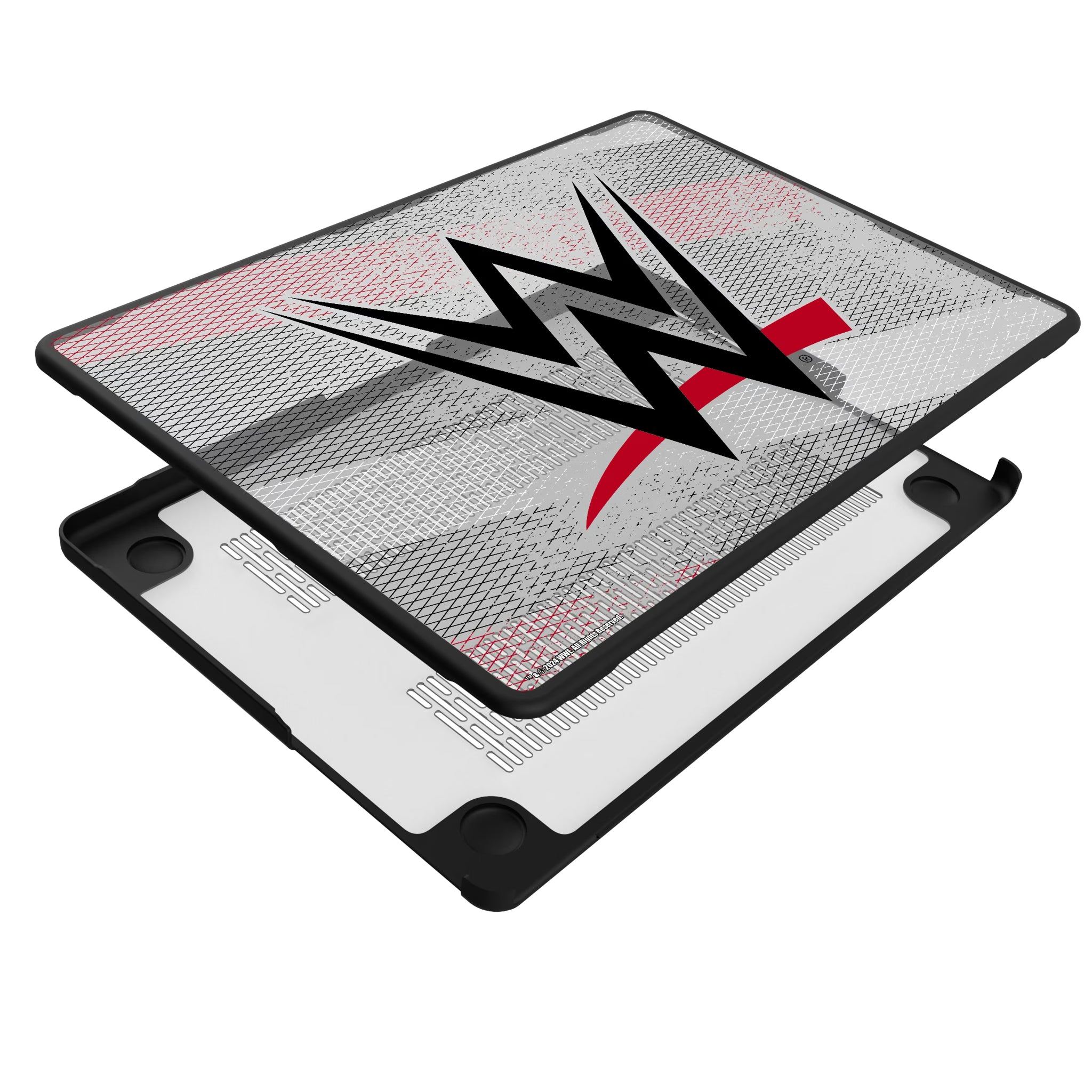 WWE Steel MacBook Laptop Case for Apple MacBook - Isometric View#Device_MacBook Pro (14-inch, 2021) / MacBook Pro (14-inch, 2023) / MacBook Pro (14-inch, 2024)