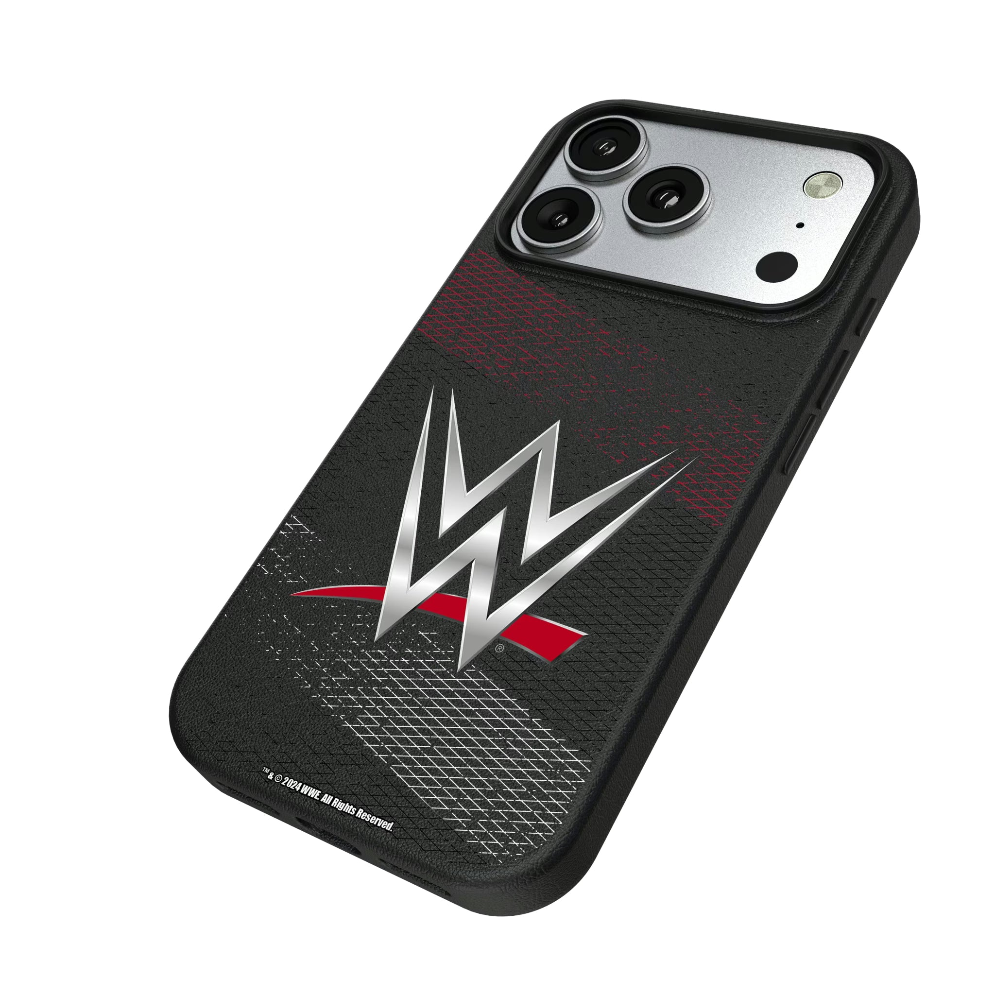 WWE Steel iPhone MagSafe Compatible Phone Case for Apple iPhone - Isometric View#Device_iPhone 17 Pro
