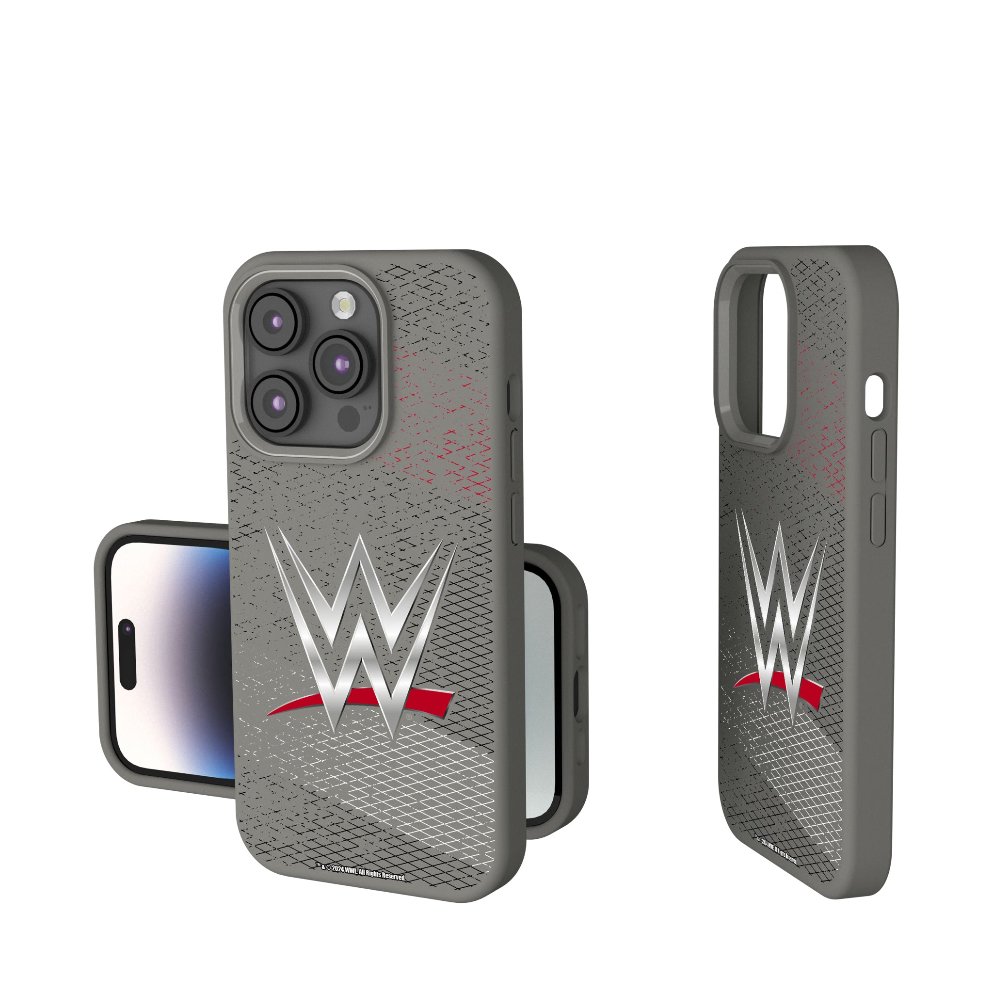 WWE Steel iPhone Soft Touch Phone Case for Apple iPhone