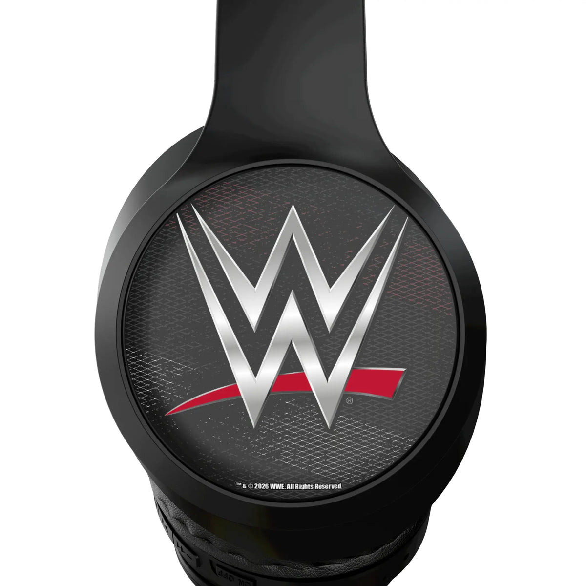 WWE Steel Wireless Over-Ear Headphones With Case - Detail