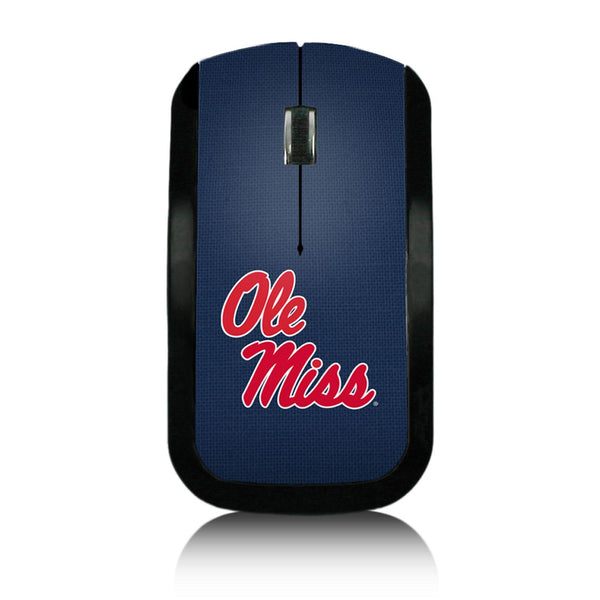 Mississippi Ole Miss Rebels Solid Wireless Mouse