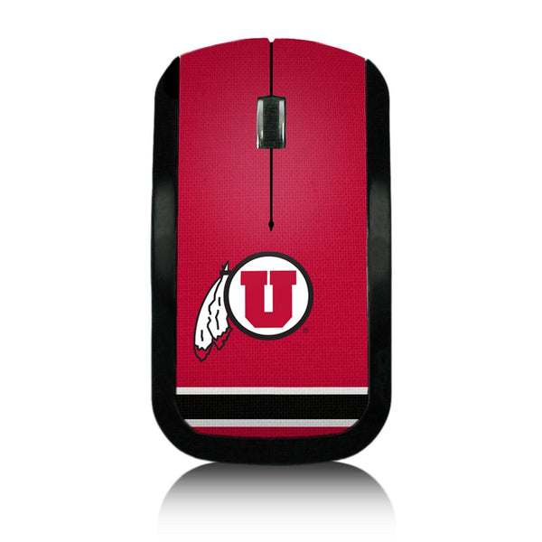 Utah Utes Stripe Wireless Mouse