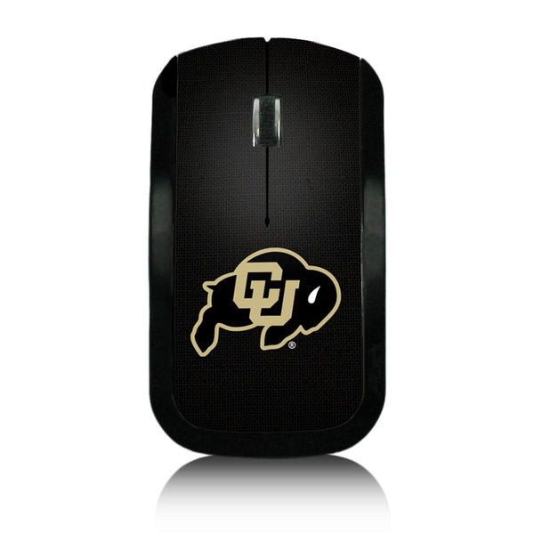 Colorado Buffaloes Solid Wireless Mouse