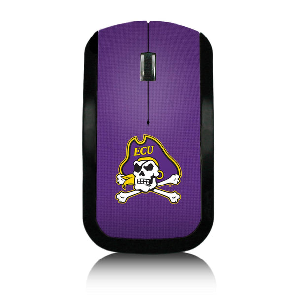 East Carolina Pirates Solid Wireless Mouse