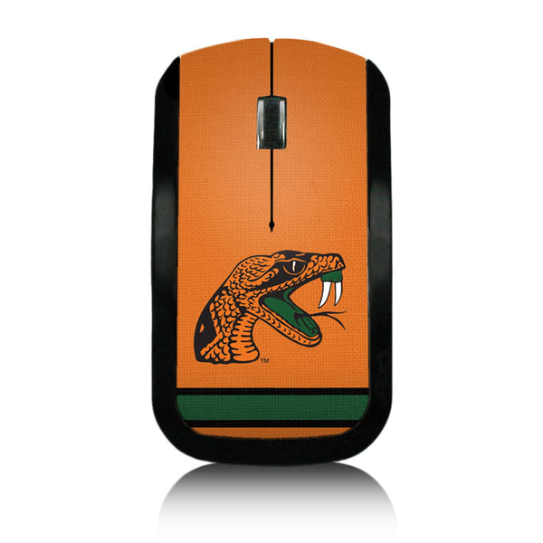 Florida A&M Rattlers Stripe Wireless Mouse