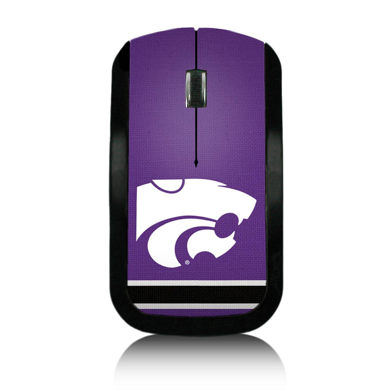 Kansas State Wildcats Stripe Wireless Mouse