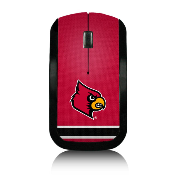 Louisville Cardinals Stripe Wireless Mouse