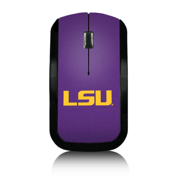 Louisiana State University Tigers Solid Wireless Mouse
