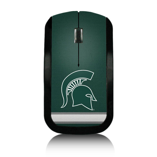 Michigan State Spartans Stripe Wireless Mouse