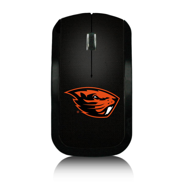 Oregon State Beavers Solid Wireless Mouse