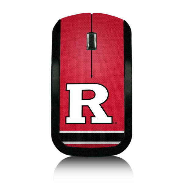Rutgers Scarlet Knights Stripe Wireless Mouse