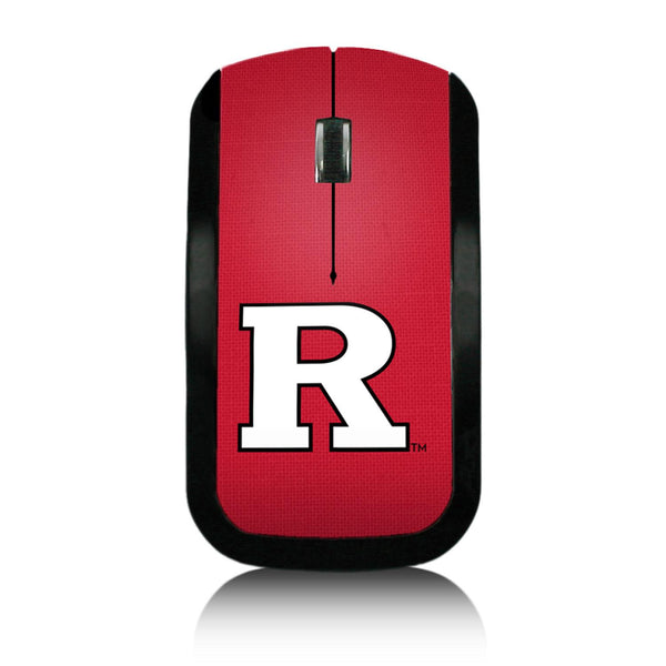Rutgers Scarlet Knights Solid Wireless Mouse