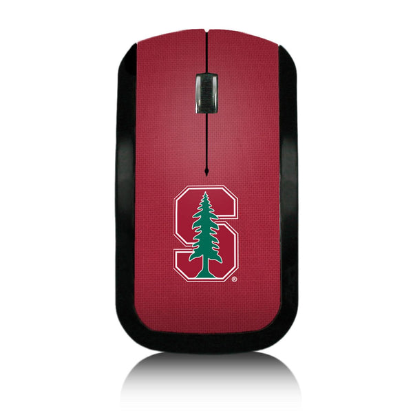 Stanford Cardinal Solid Wireless Mouse