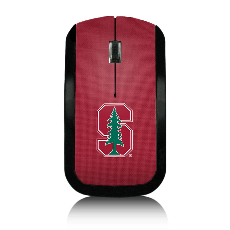 Stanford Cardinal Solid Wireless Mouse