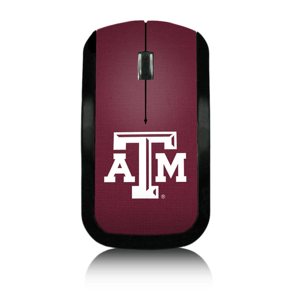 Texas A&M Aggies Solid Wireless Mouse