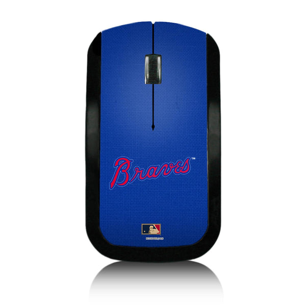 Atlanta Braves Home 2012 - Cooperstown Collection Solid Wireless Mouse