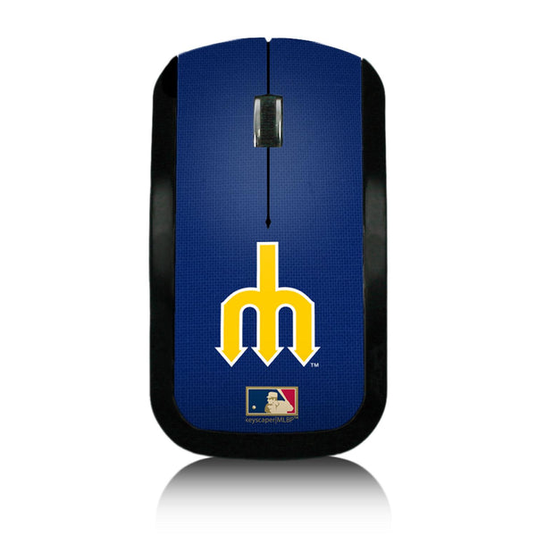 Seattle Mariners 1977-1980 - Cooperstown Collection Solid Wireless Mouse