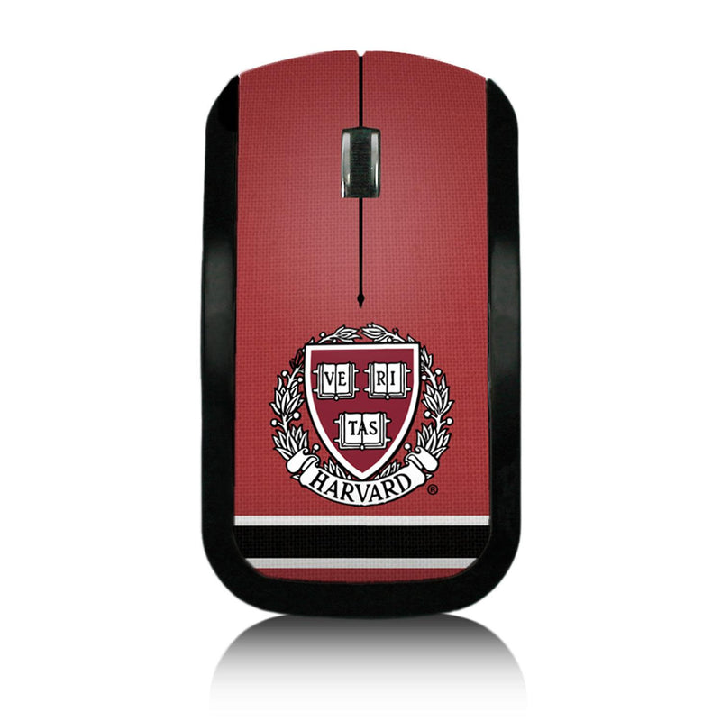 Harvard Crimson Stripe Wireless Mouse