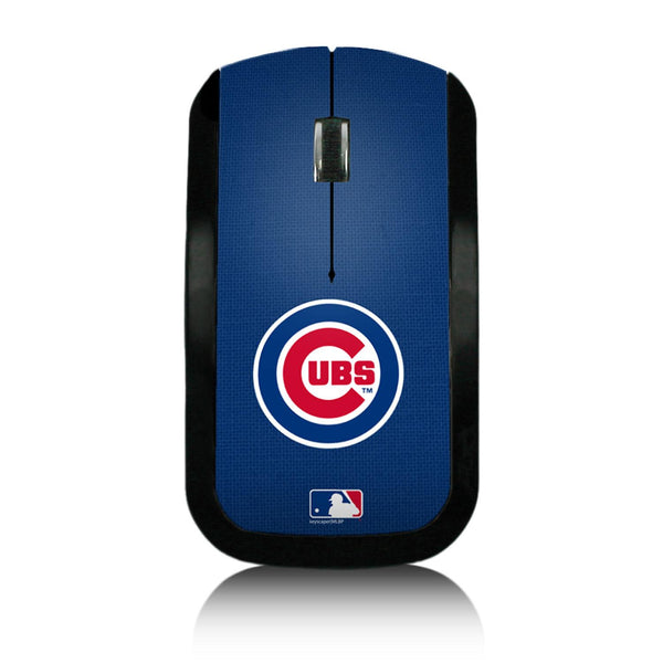 Chicago Cubs Solid Wireless Mouse