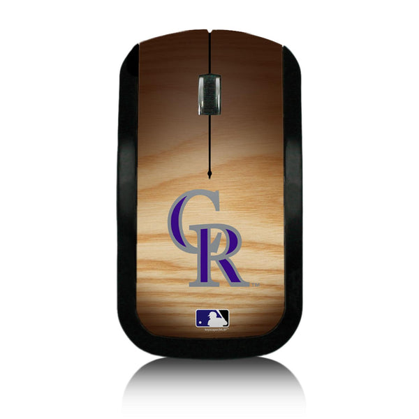 Colorado Rockies Baseball Bat Wireless Mouse