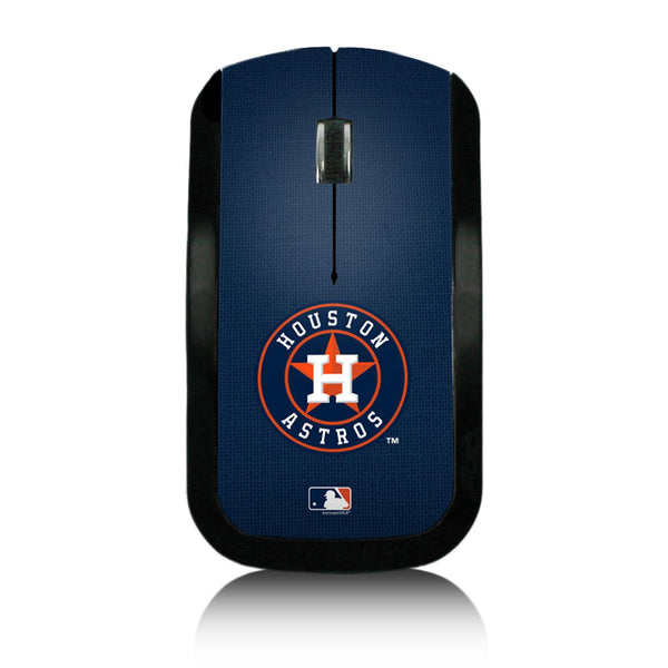 Houston Astros Solid Wireless Mouse