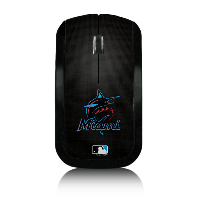 Miami Marlins Solid Wireless Mouse