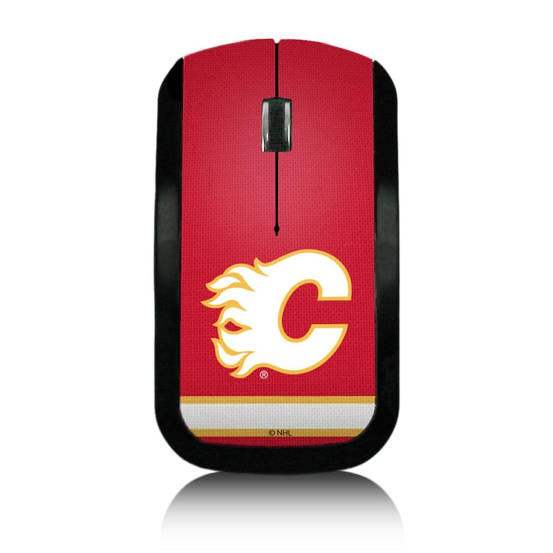 Calgary Flames Stripe Wireless Mouse