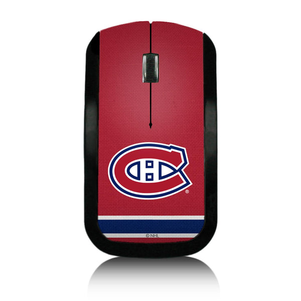 Montreal Canadiens Stripe Wireless Mouse