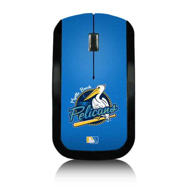 Myrtle Beach Pelicans Solid Wireless Mouse
