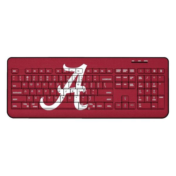 Alabama Crimson Tide Solid Wireless USB Keyboard
