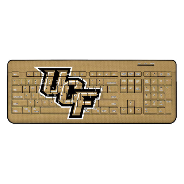 Central Florida Golden Knights Solid Wireless USB Keyboard