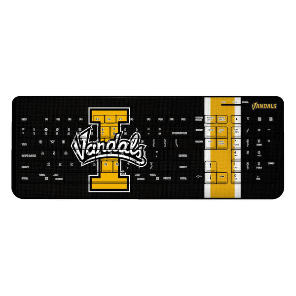 Idaho Vandals Stripe Wireless USB Keyboard