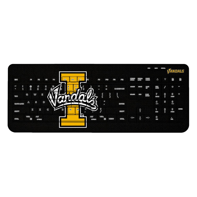 Idaho Vandals Solid Wireless USB Keyboard