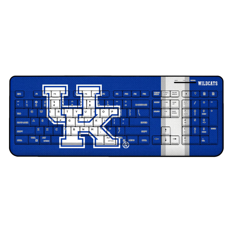 Kentucky Wildcats Stripe Wireless USB Keyboard
